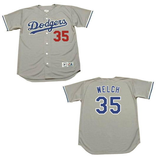 Baseball Bob Welch Los Angeles Dodgers 35 Jersey