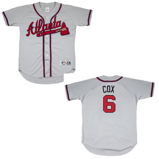 Baseball Bobby Cox Atlanta Braves 6 Jersey