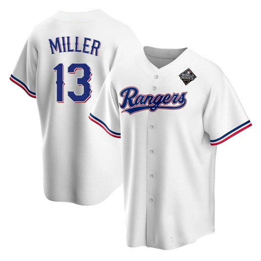 Baseball Brad Miller Texas Ranger 13 Jersey