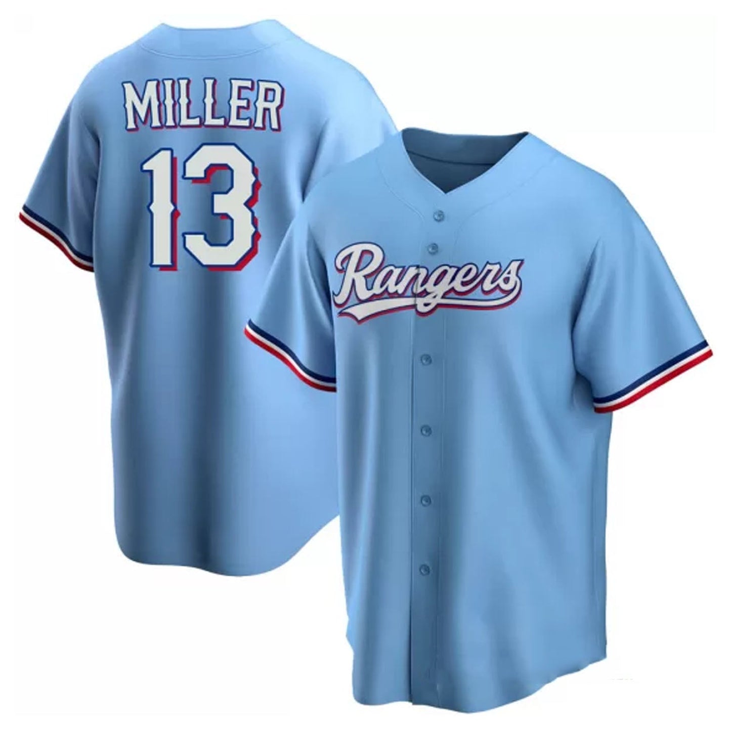 Baseball Brad Miller Texas Rangers 13 Jersey
