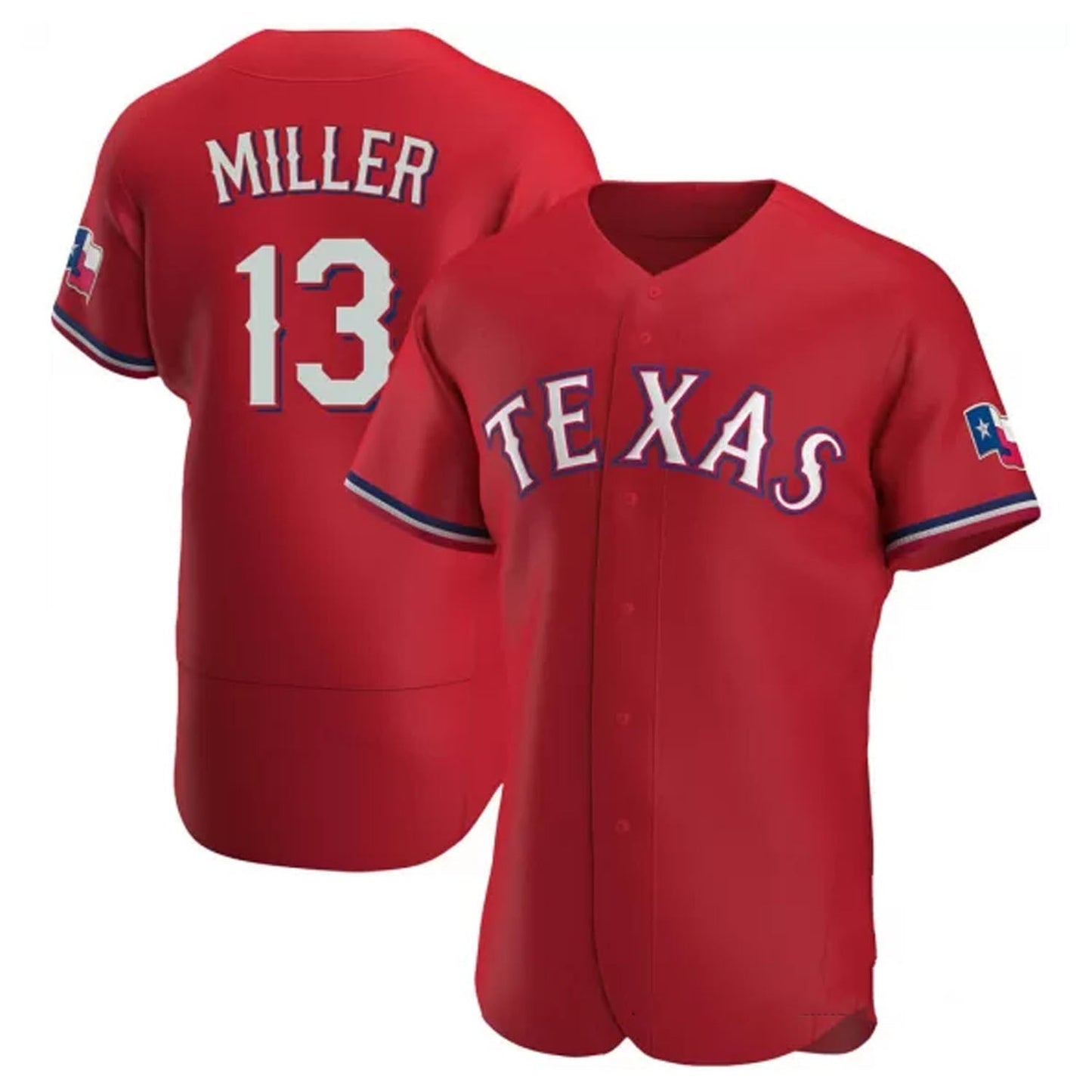 Baseball Brad Miller Texas Rangers 13 Jersey