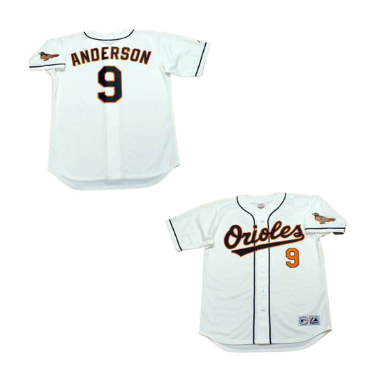 Baseball Brady Anderson Baltimore Orioles 9 Jersey