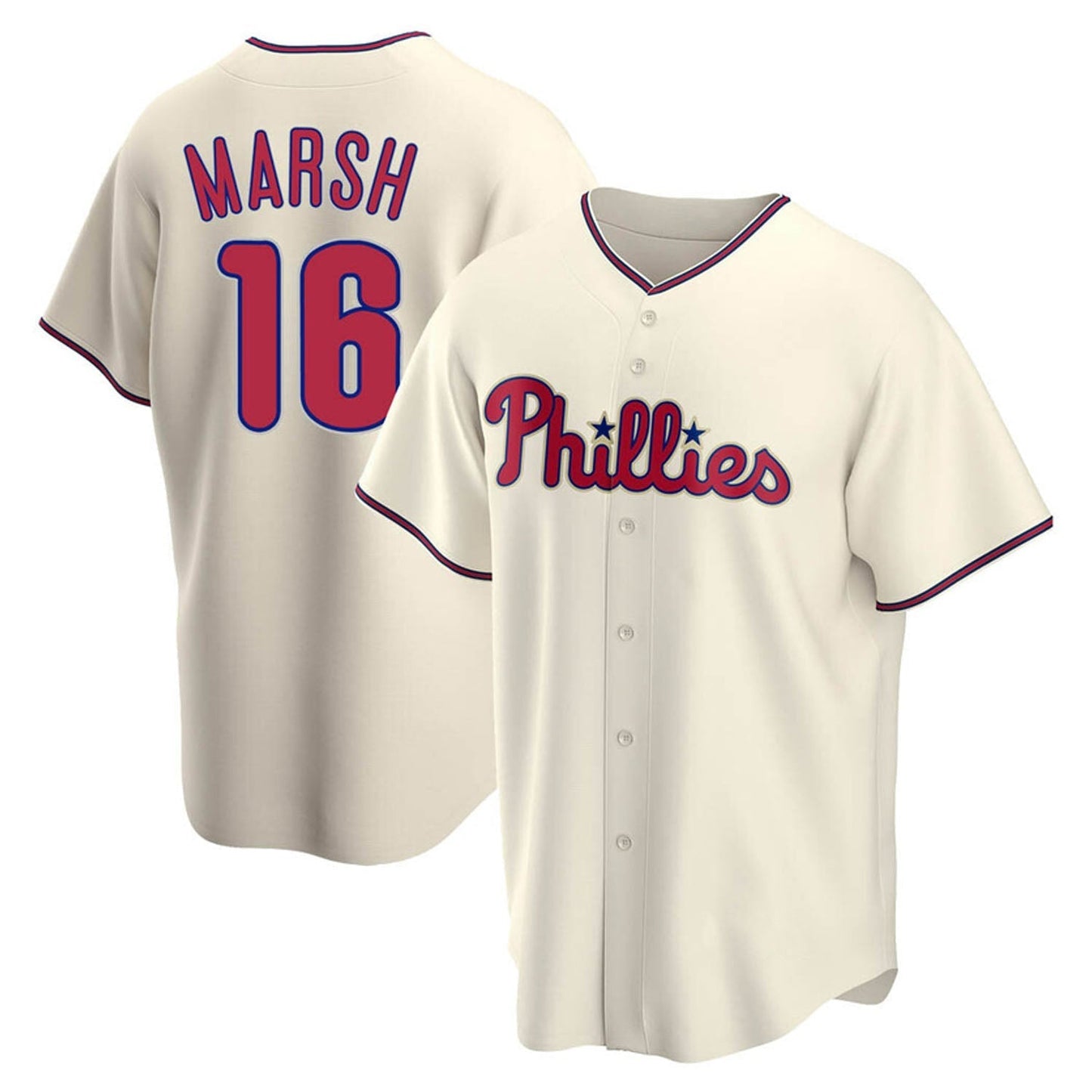 Baseball Brandon Marsh Philadelphia Phillies 16 Jersey