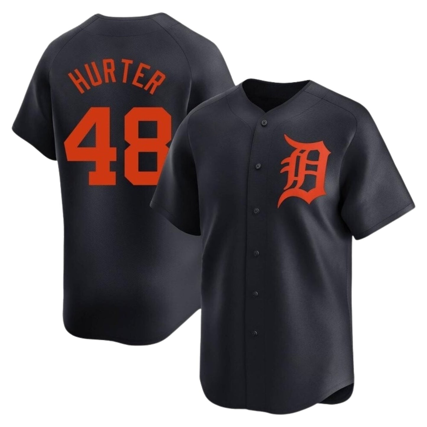 Baseball Brant Hurter Detroit Tigers 48 Jersey