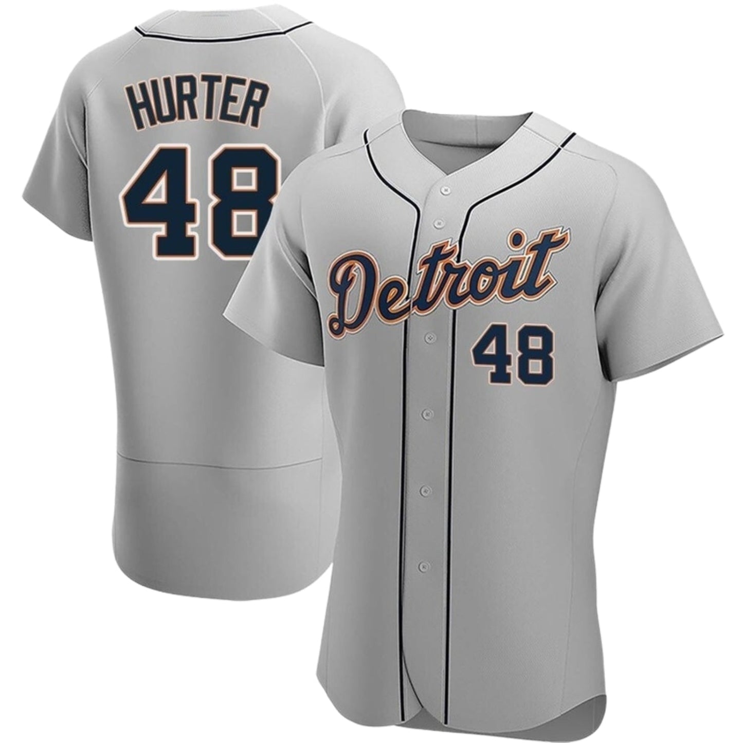Baseball Brant Hurter Detroit Tigers 48 Jersey