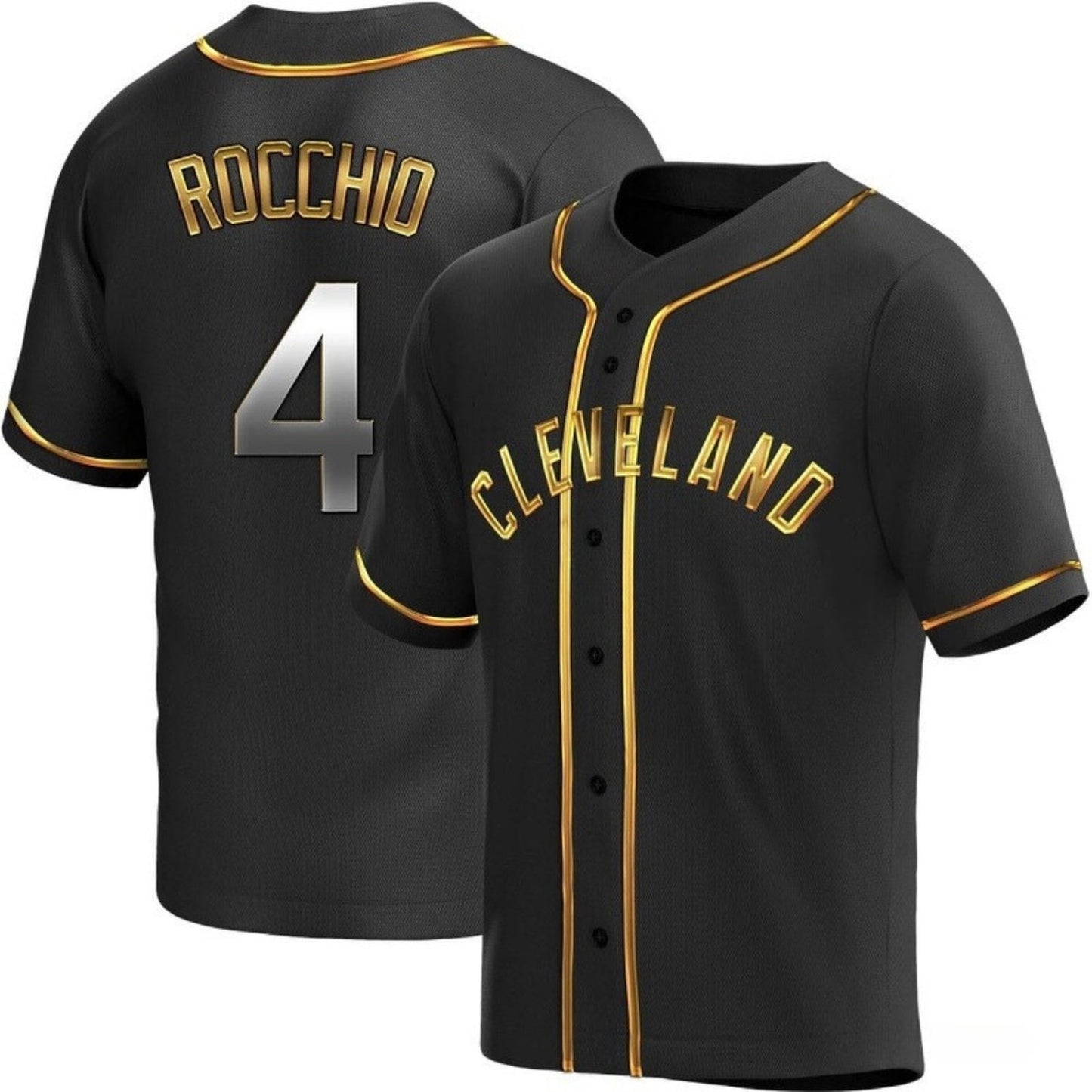 Baseball Brayan Rocchio Cleveland Guardians 4 Jersey