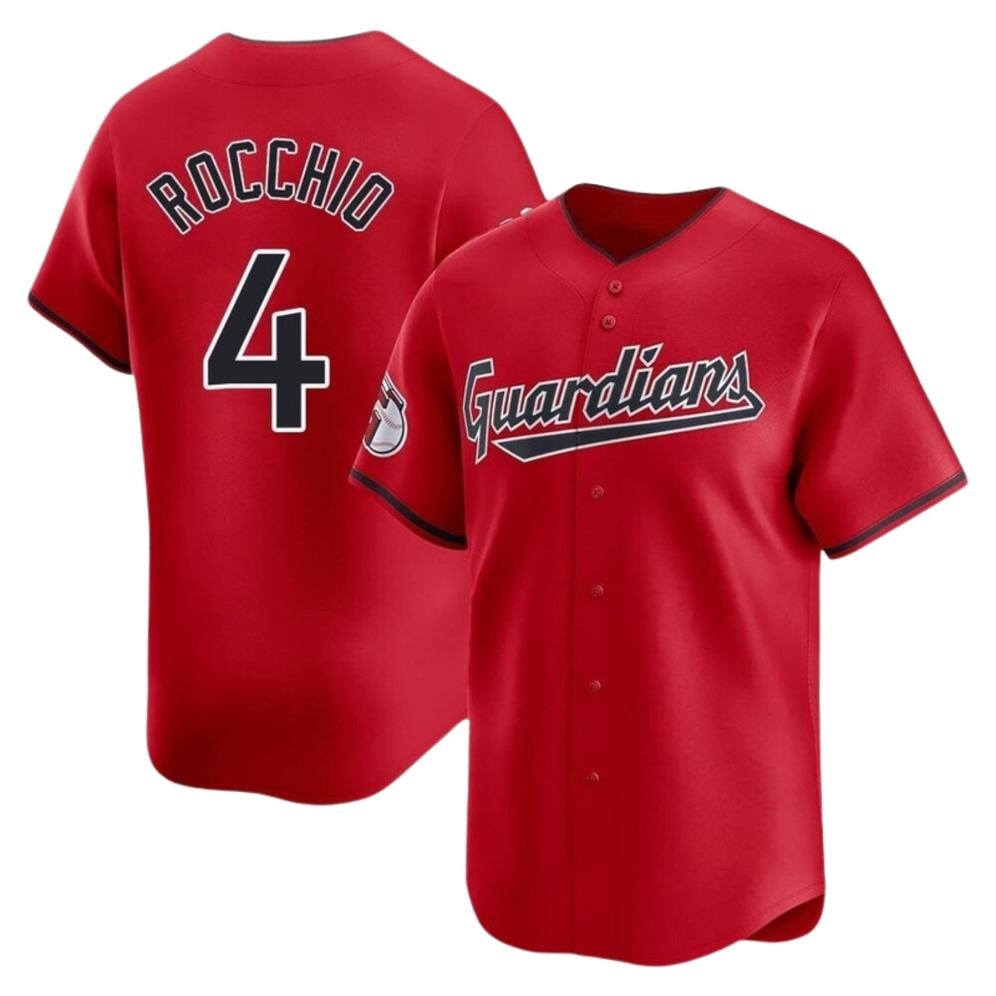 Baseball Brayan Rocchio Cleveland Guardians 4 Jersey