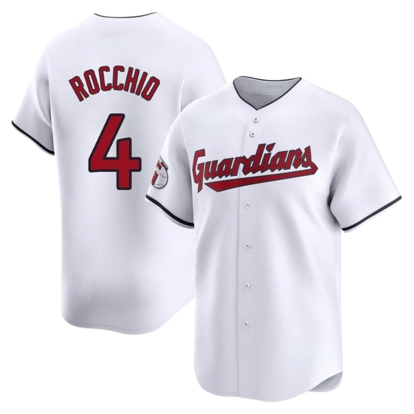 Baseball Brayan Rocchio Cleveland Guardians 4 Jersey
