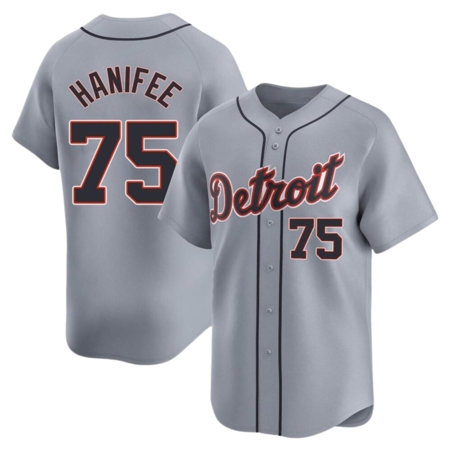 Baseball Brenan Hanifee Detroit Tigers 75 Jersey