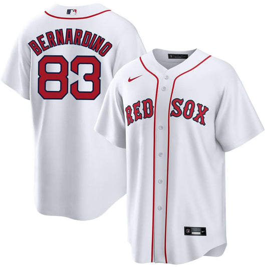 Baseball Brennan Bernardino Boston Red Sox 83 Jersey