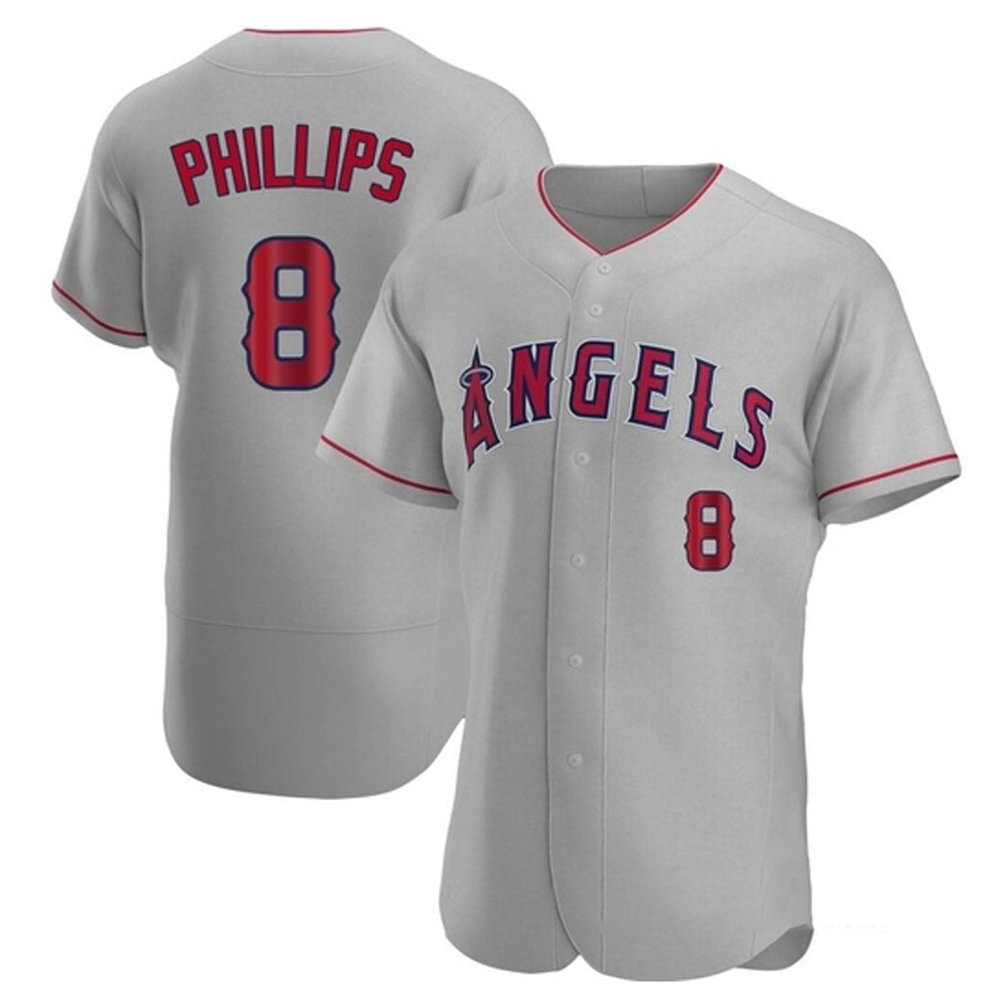 Baseball Brett Phillips Los Angeles Angels 8 Jersey