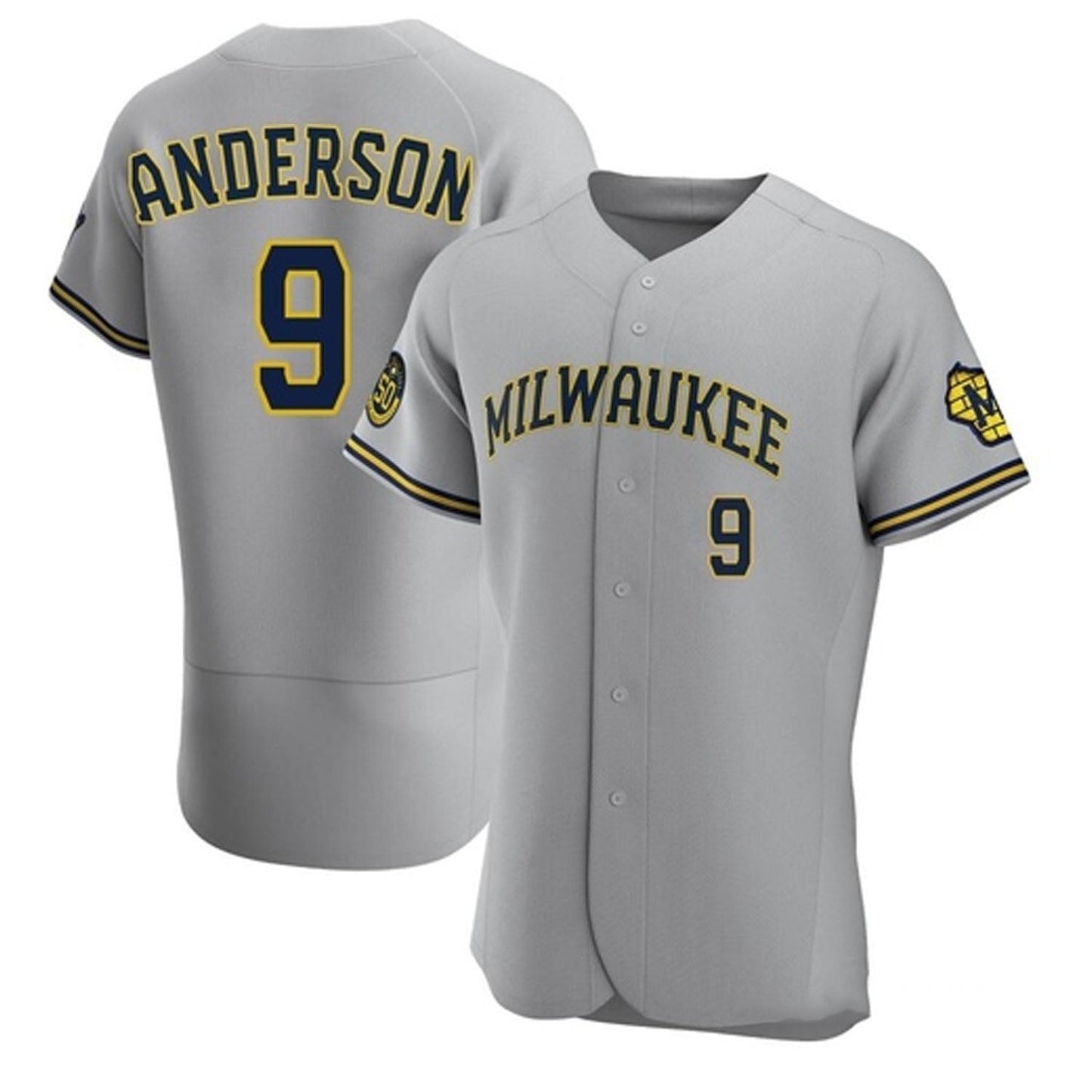 Baseball Brian Anderson Milwaukee Brewers 9 Jersey