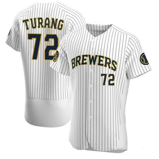 Baseball Brice Turang Milwaukee Brewers 72 Jersey