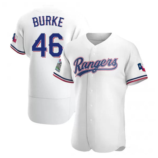 Baseball Brock Burke Texas Rangers 46 Jersey