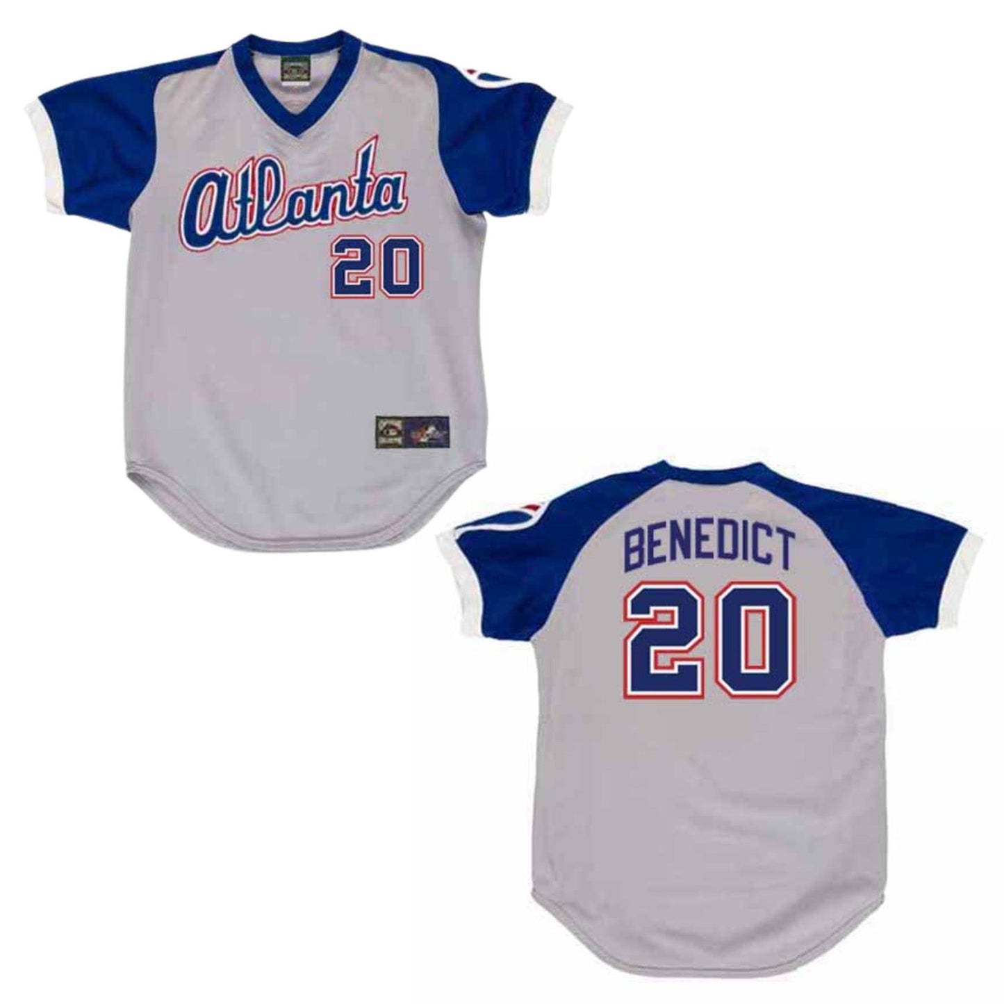 Baseball Bruce Benedict Atlanta Braves 20 Jersey