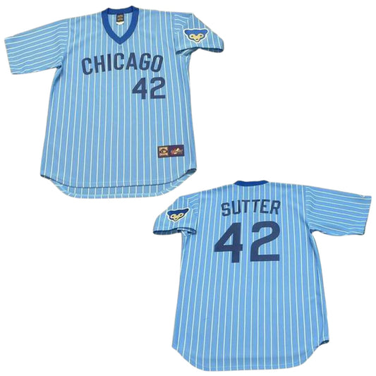 Baseball Bruce Sutter Chicago Cubs 42 Jersey