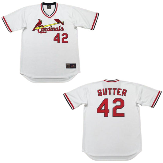 Baseball Bruce Sutter Saint Louis Cardinals 42 Jersey