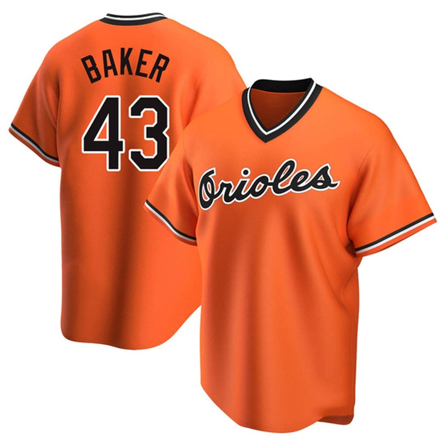 Baseball Bryan Baker Baltimore Orioles 43 Jersey