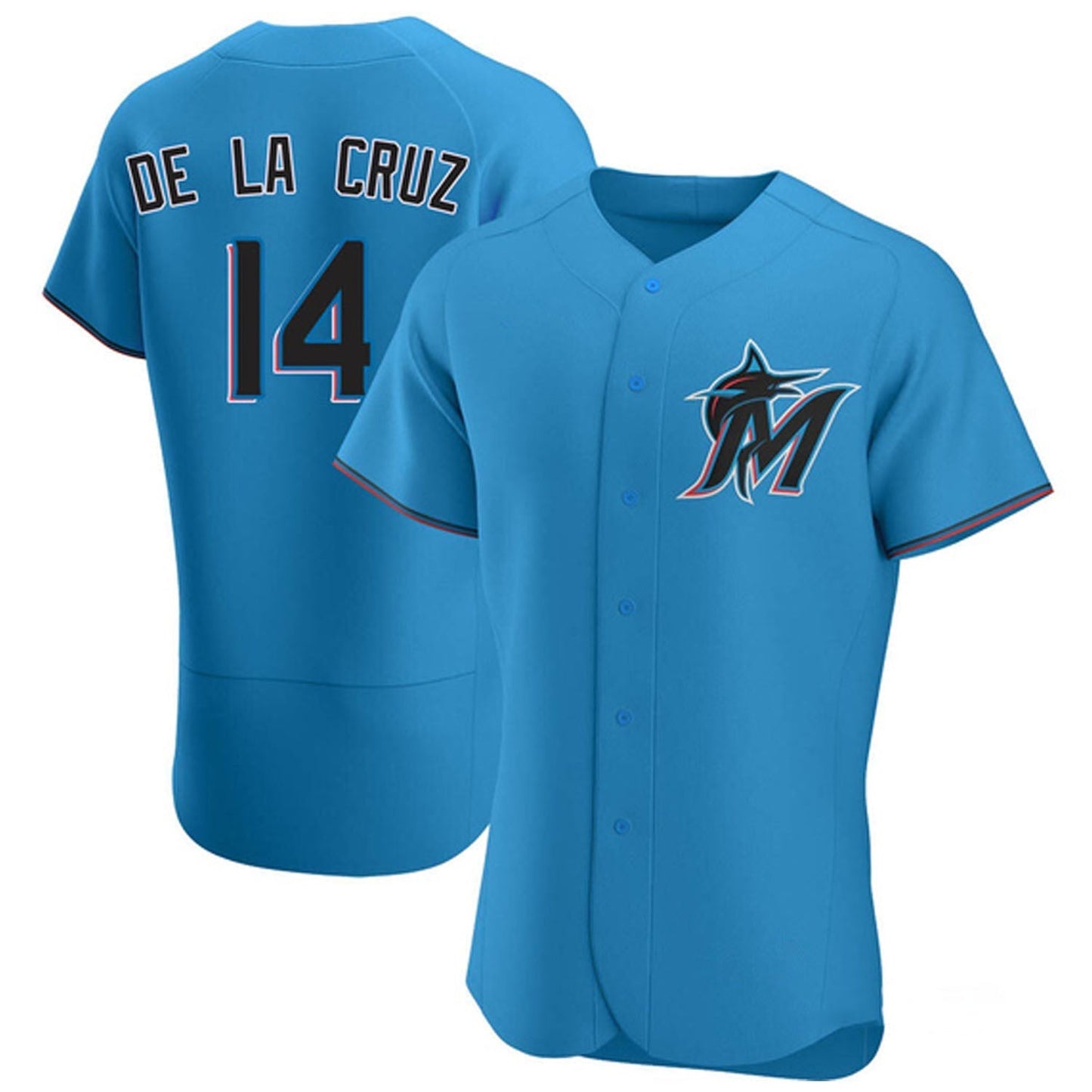 Baseball Bryan De La Cruz Miami Marlins 14 Jersey