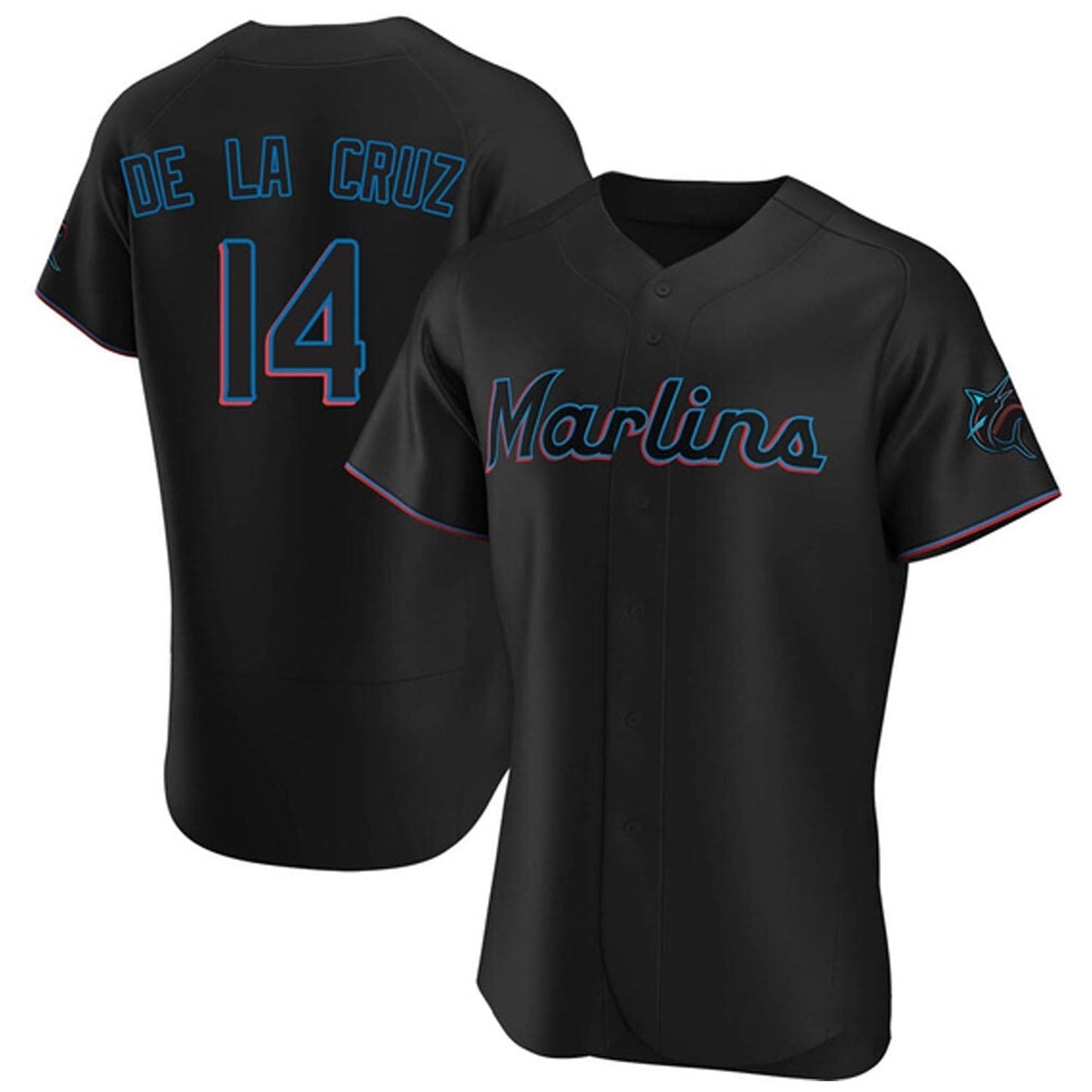 Baseball Bryan De La Cruz Miami Marlins 14 Jersey