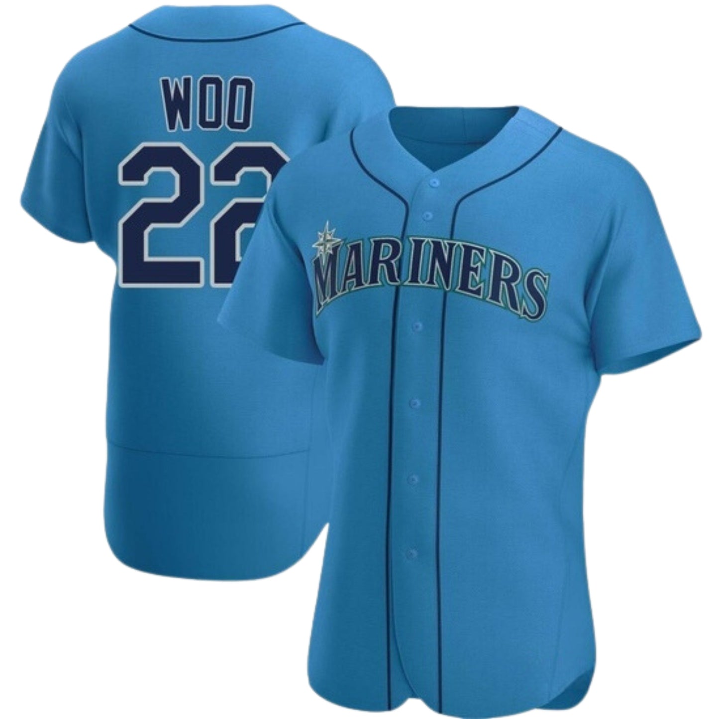 Baseball Bryan Woo Seattle Mariners 22 Jersey