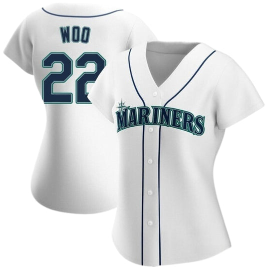 Baseball Bryan Woo Seattle Mariners 22 Jersey