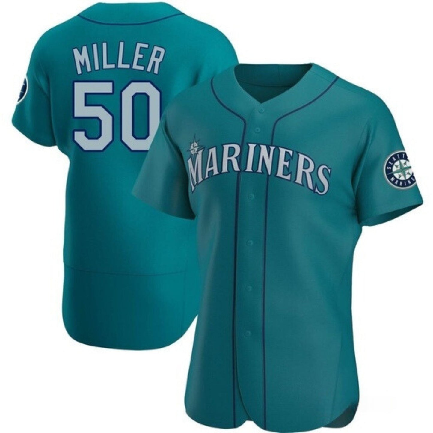 Baseball Bryce Miller Seattle Mariners 50 Jersey