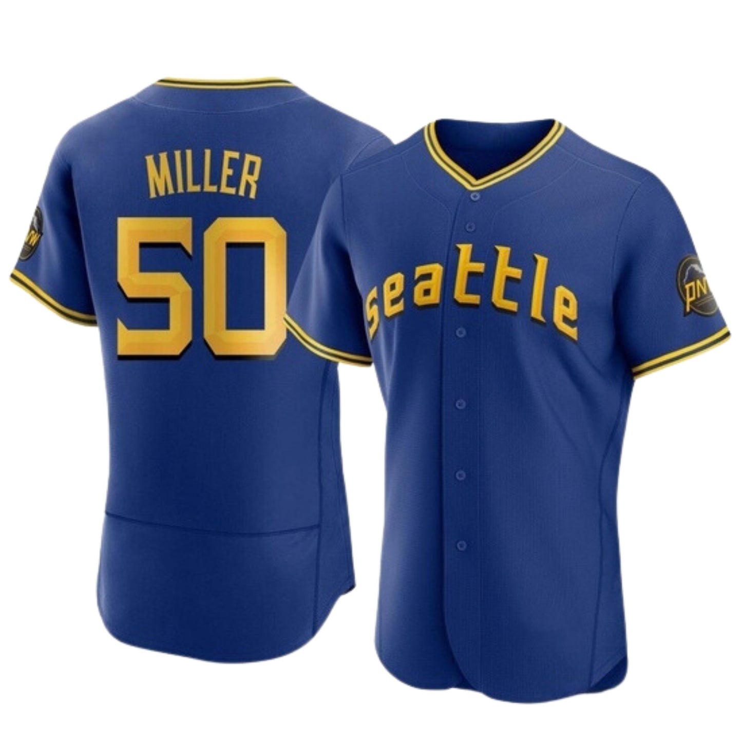 Baseball Bryce Miller Seattle Mariners 50 Jersey