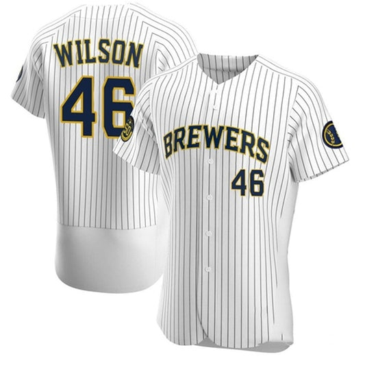 Baseball Bryse Wilson Milwaukee Brewers 46 Jersey