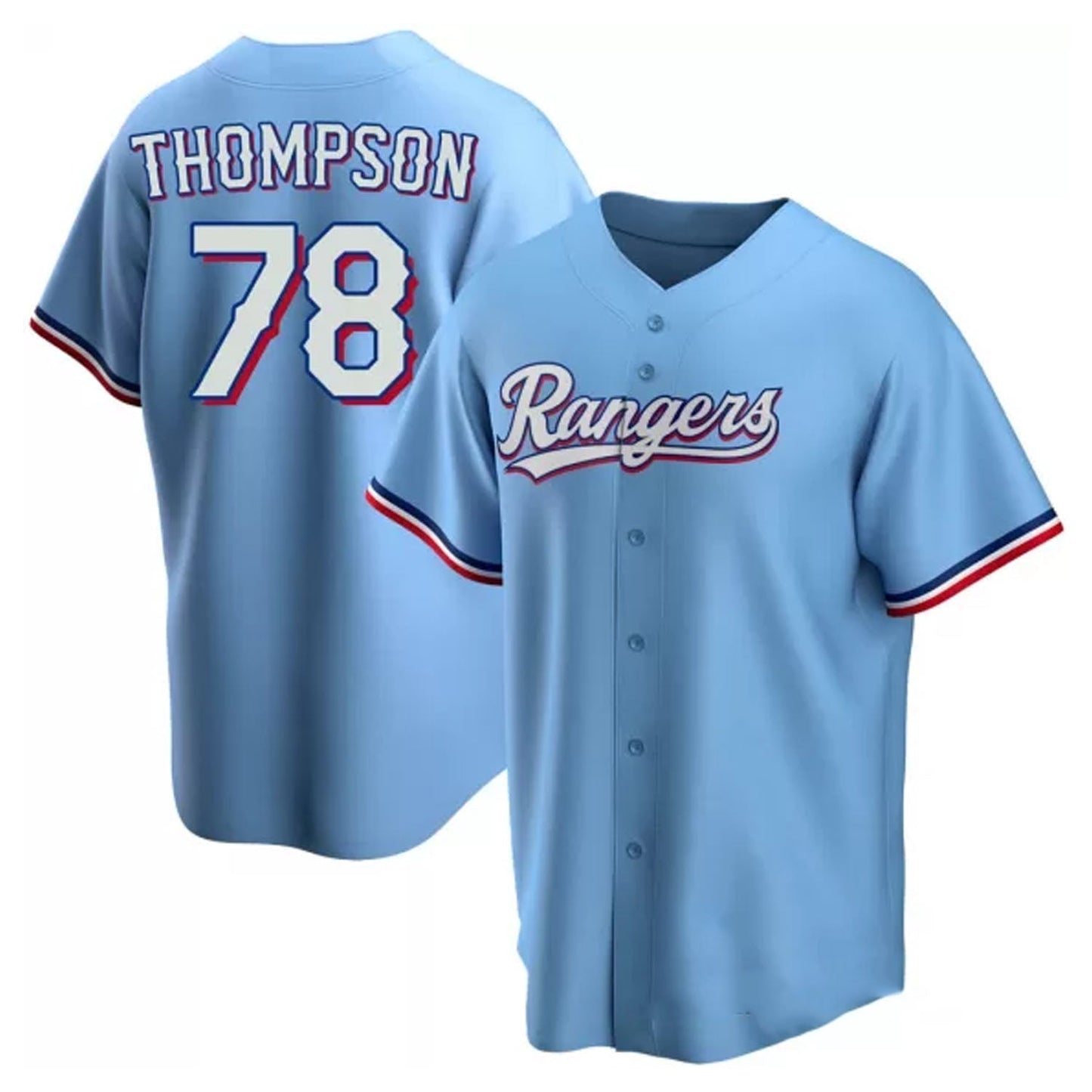 Baseball Bubba Thompson Texas Rangers 78 Jersey