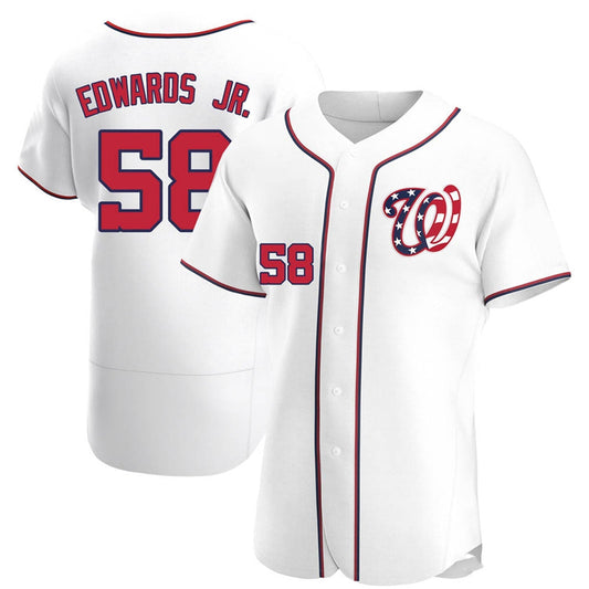 Baseball Carl Edwards Jr Washington Nationals 58 Jersey