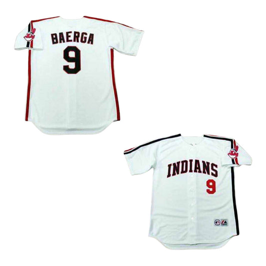 Baseball Carlos Baerga Cleveland Indians 9 Jersey