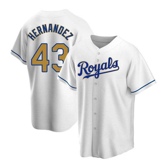 Baseball Carlos Hernandez Kansas City Royals 43 Jersey