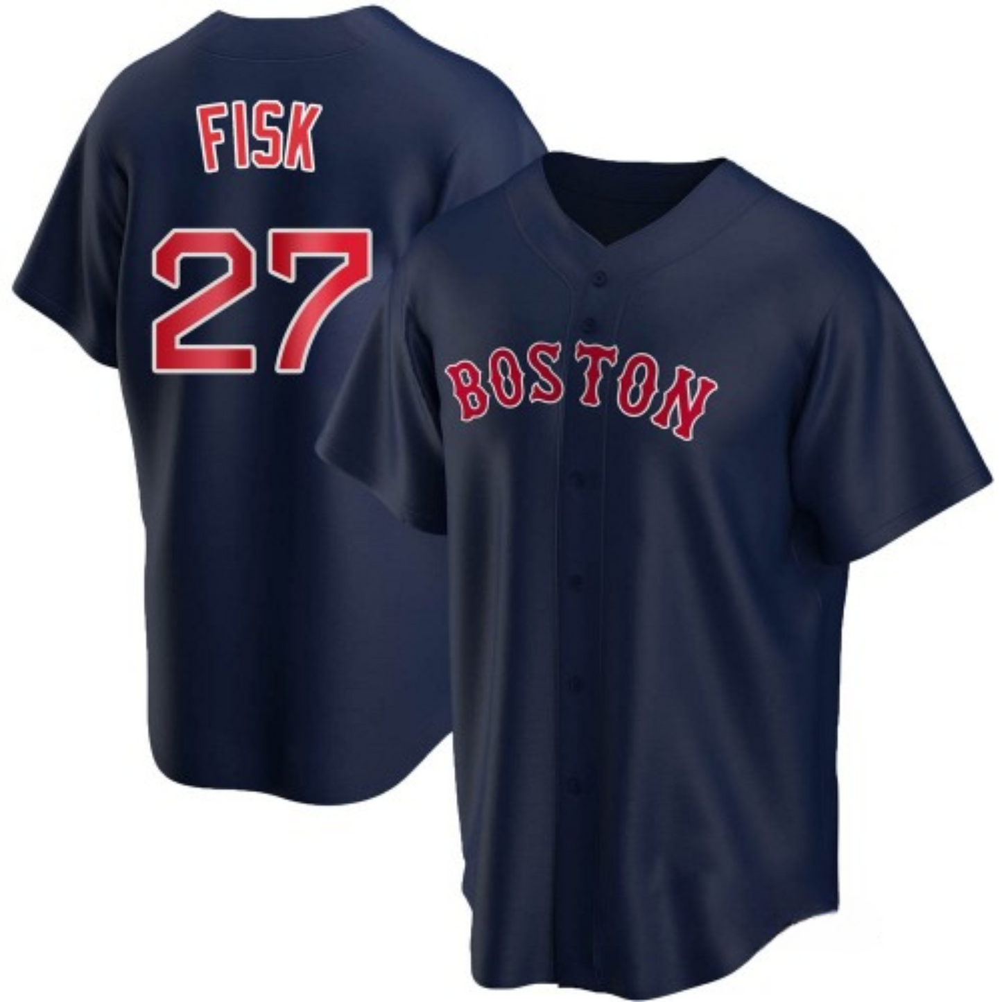 Baseball Carlton Fisk Boston Red Sox 27 Jersey