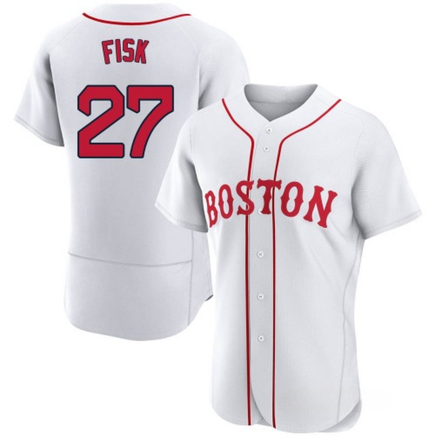 Baseball Carlton Fisk Boston Red Sox 27 Jersey