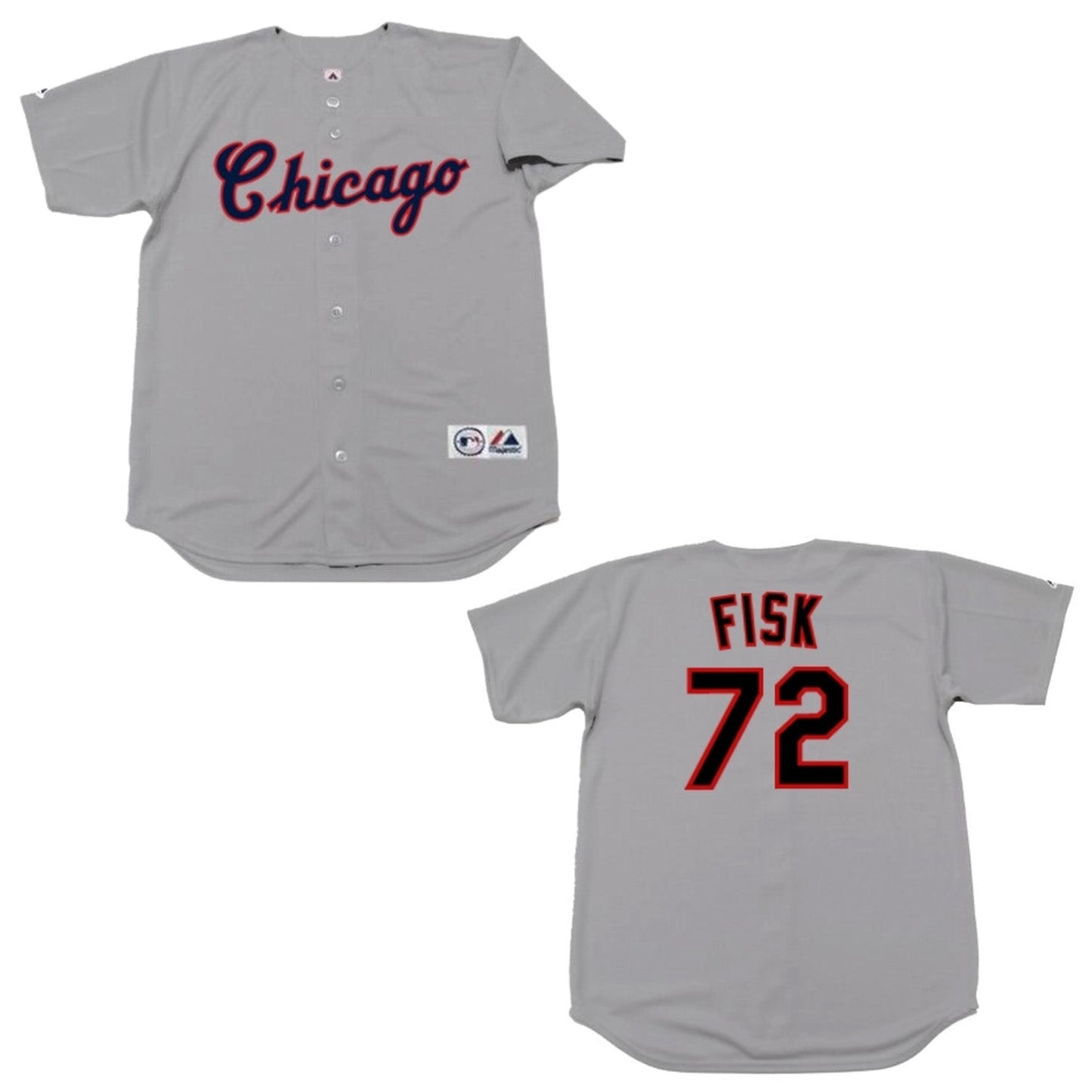 Baseball Carlton Fisk Chicago White Sox 72 Jersey