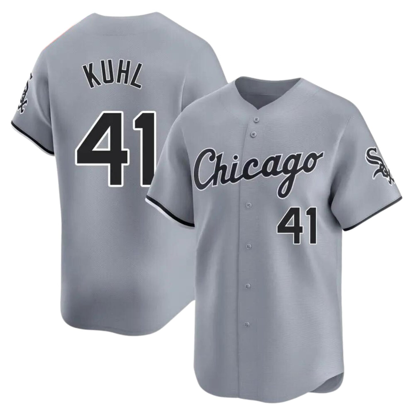 Baseball Chad Kuhl Chicago White Sox 41 Jersey