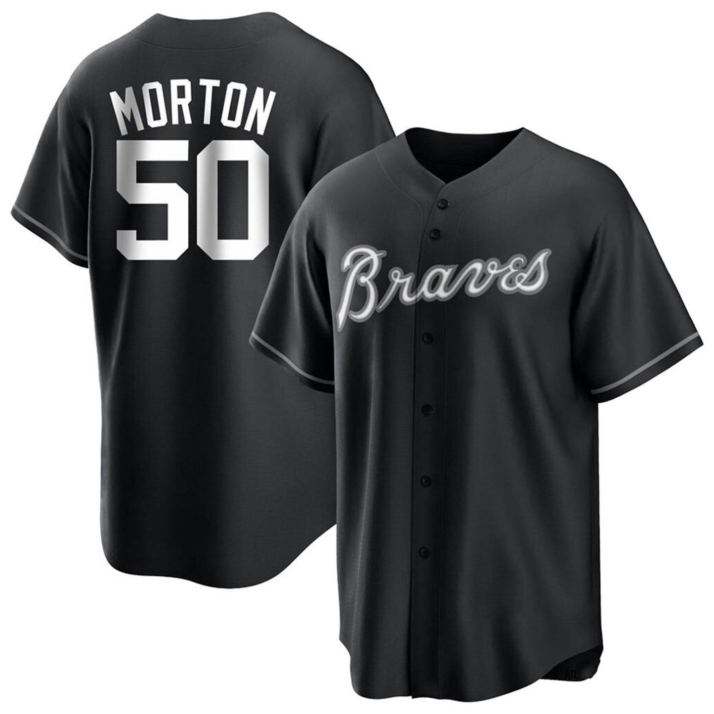 Baseball Charlie Morton Atlanta Braves 50 Jersey