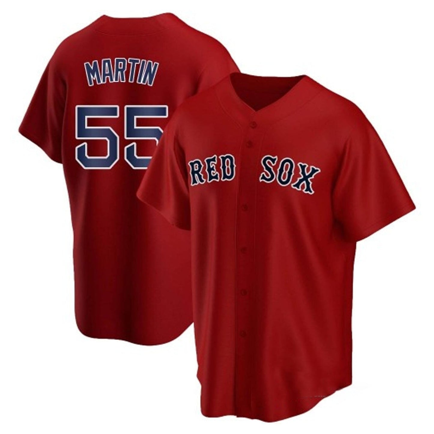 Baseball Chris Martin Boston Red Sox 55 Jersey