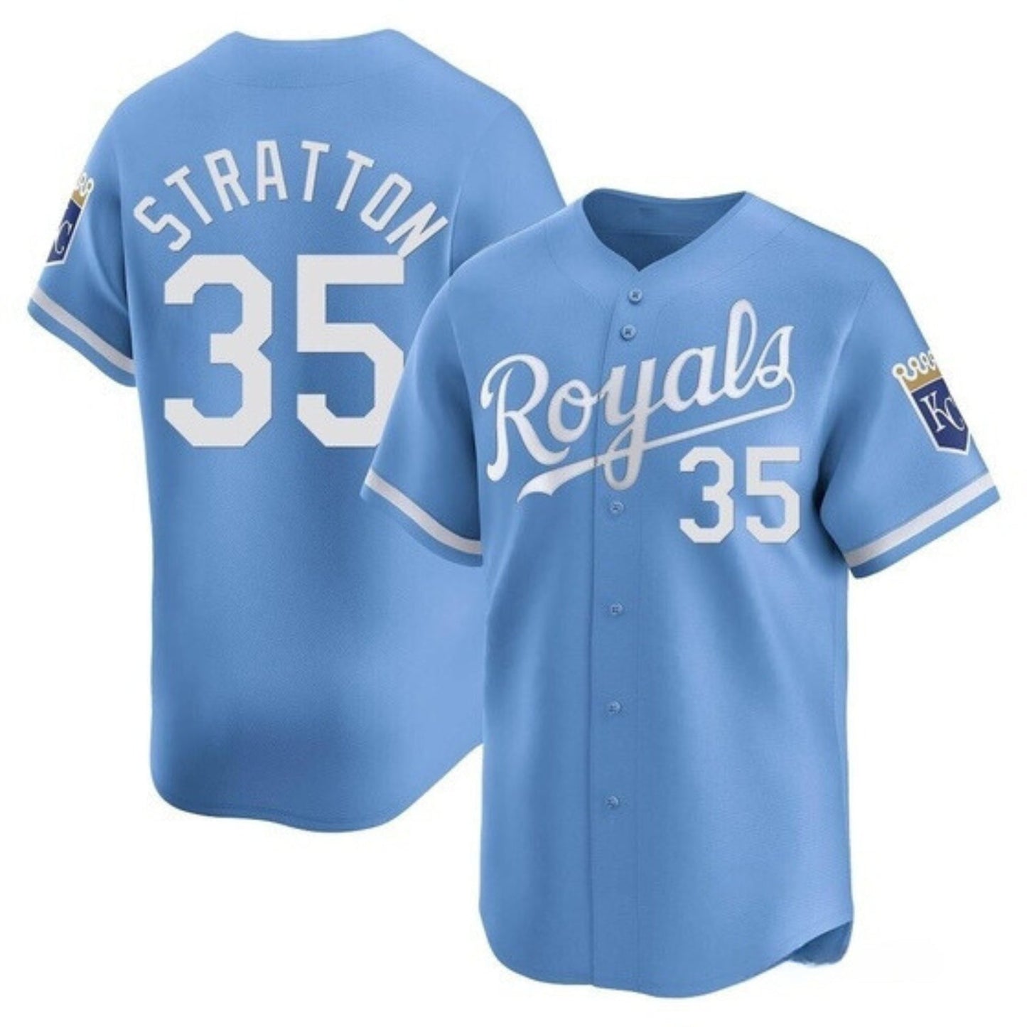Baseball Chris Stratton Kansas City Royals 35 Jersey