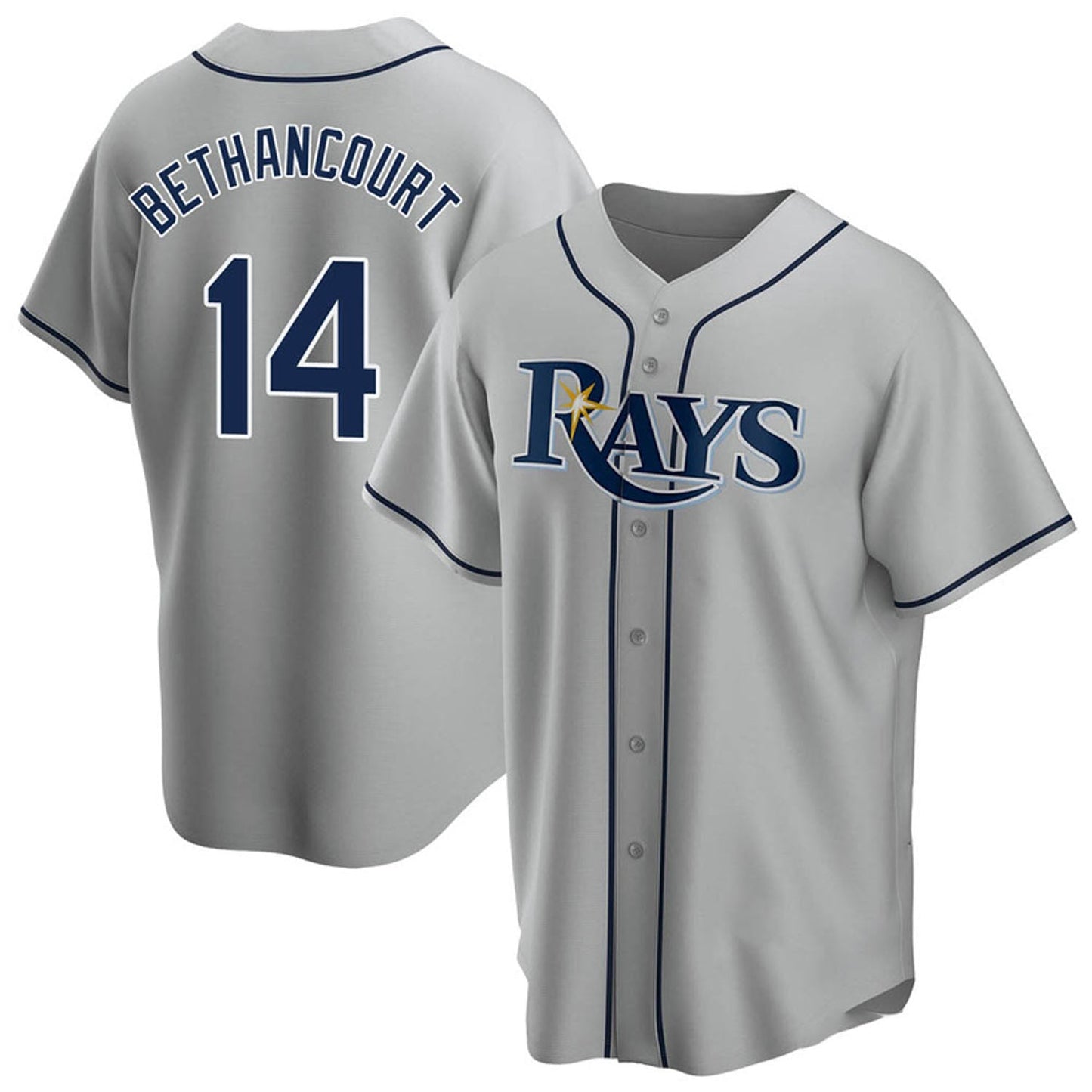 Baseball Christian Bethancourt Tampa Bay Rays 14 Jersey
