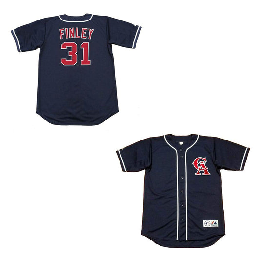 Baseball Chuck Finley California Angels 31 Jersey