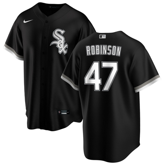 Baseball Chuckie Robinson Chicago White Sox 47 Jersey
