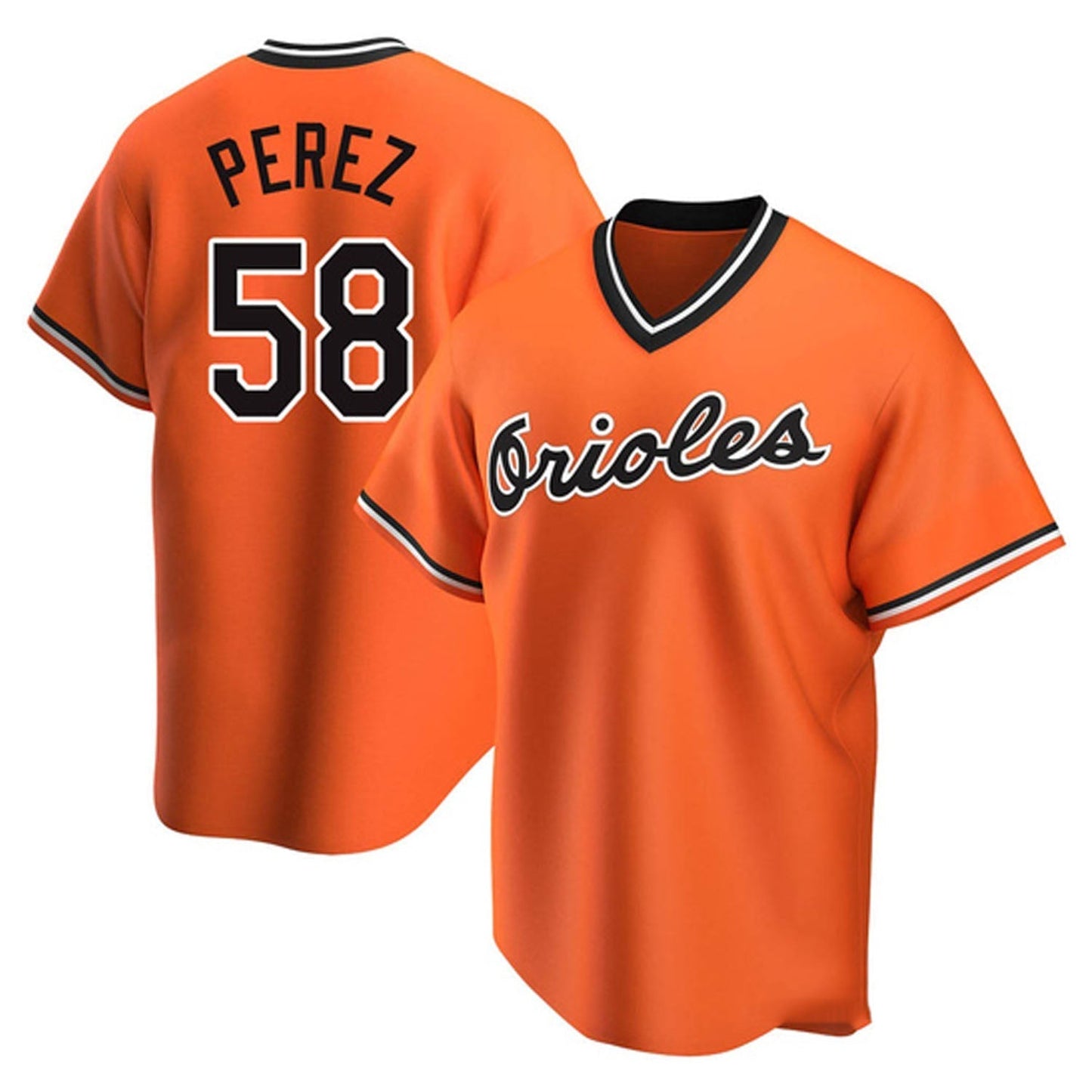 Baseball Cionel Perez Baltimore Orioles 58 Jersey