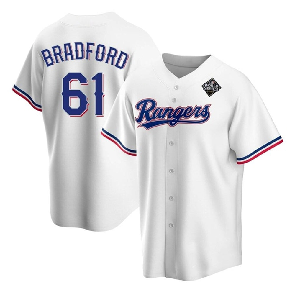 Baseball Cody Bradford Texas Ranger 61 Jersey