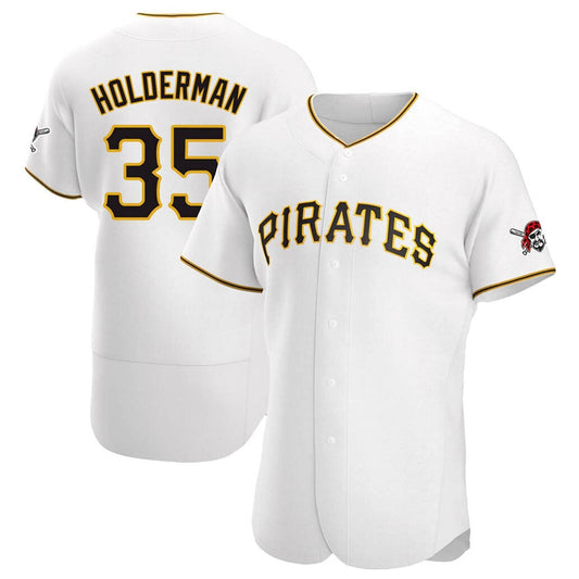 Baseball Colin Holderman Pittsburgh Pirates 35 Jersey