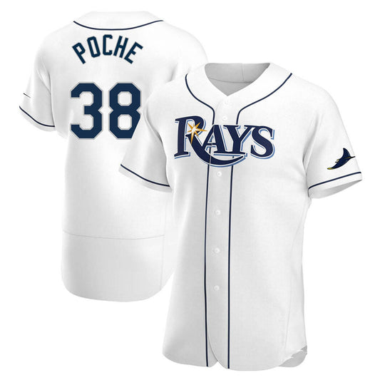 Baseball Colin Poche Tampa Bay Rays 38 Jersey