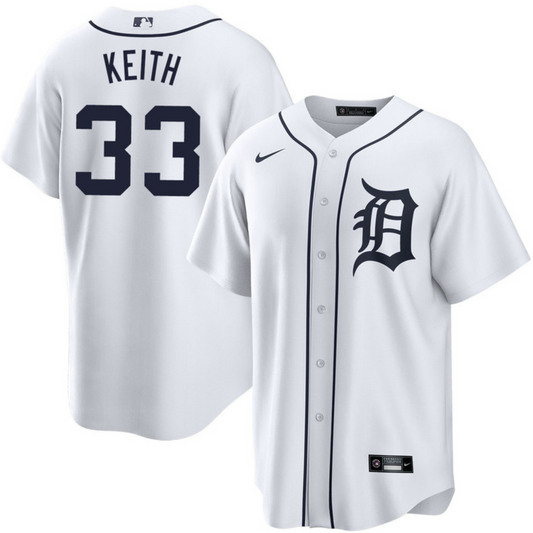 Baseball Colt Keith Detroit Tigers 33 Jersey
