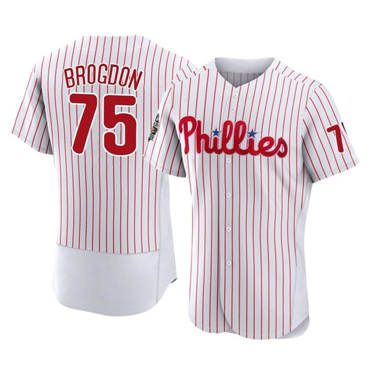 Baseball Connor Brogdon Philadelphia Phillies 75 Jersey