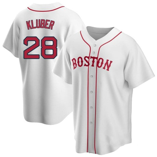 Baseball Corey Kluber Boston Red Sox 28 Jersey